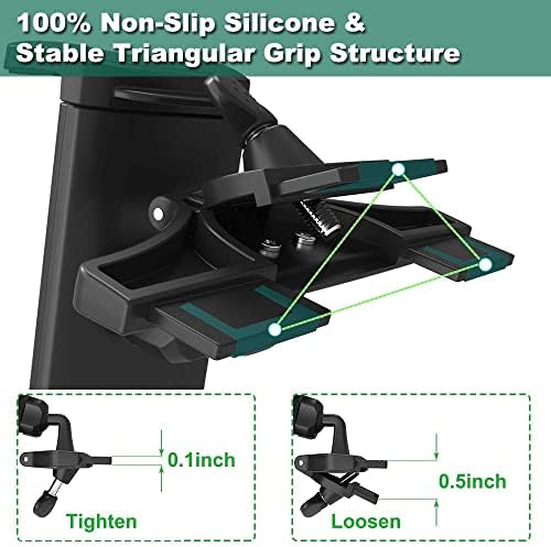 Universal 360° Rotating Car Tablet Holder with CD Slot Mount – Securely Fits 4-13″ Devices Including i Pad Pro and Galaxy Z Fold – Transform Your Vehicle into an Entertainment Hub with Effortless Installation and Enhanced Stability for Work and Leisure