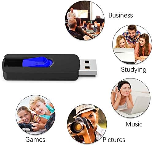 RAOYI 5-Pack 64 GB USB Flash Drives – High-Speed USB 2.0 Memory Sticks for Effortless Data Transfer and Storage – Portable Thumb Drives for PC and Laptop – Ideal for Organizing Photos, Documents, and Videos – Multi-Pack Convenience for Home and Office Use