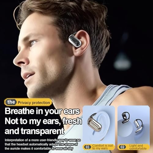 AI-Powered 144-Language Bluetooth Earbuds: Advanced Noise-Canceling Headphones for Effortless Communication in Any Setting, Ideal for i OS & Android Users, Waterproof Design for Enhanced Durability and Comfort During Travel