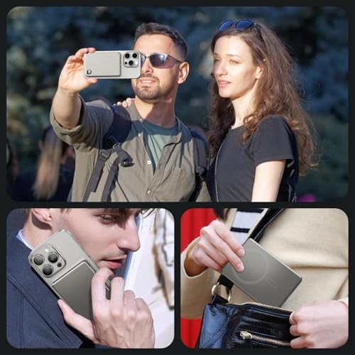 Ultra-Slim 5000 m Ah Magnetic Power Bank with Built-In USB-C Cable – 22.5 W Fast Charging Solution for i Phone 16/15/14/13, Samsung Galaxy, and Android Devices – Lightweight Design, Smart Thermal Regulation, and Universal Compatibility for Effortless On-the-Go Charging