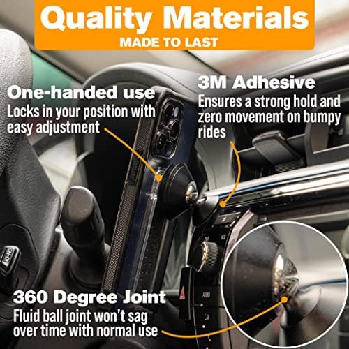 Revolutionary Scooch Wingmount Magnetic Phone Mount for Cars – Ultimate Hands-Free Smartphone Holder with Strong Magnet for Dashboard, Adjustable Viewing Angles, Compatible with All Smartphone Models and Cases – Enhance Your Driving Safety and Convenience (2022 Model)