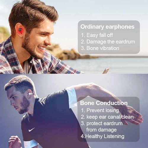 Experience Freedom with Obbug Bluetooth 5.3 Open Ear Wireless Earbuds – 80 Hours of Playtime, IPX4 Waterproof for Ultimate Performance, Lightweight Design Perfect for Running, Workouts, and Outdoor Adventures (Black)