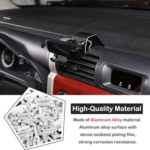 Revolutionize Your Driving with the Toyota FJ Cruiser Phone Mount: Secure Air Vent Holder for Hands-Free Navigation and Connectivity (2007-2021) – Universal Compatibility for All Mobile Devices, Effortless Installation, and Sleek Aesthetic Integration