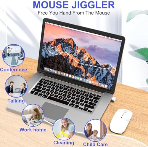 Sleek Silver Bluetooth Wireless Mouse for Mac Book Air & Pro – Ergonomic, Rechargeable, and Silent Tri-Mode Connectivity (2.4 G USB-C/USB-A, Bluetooth 5.2/3.0) for Ultimate Productivity on the Go