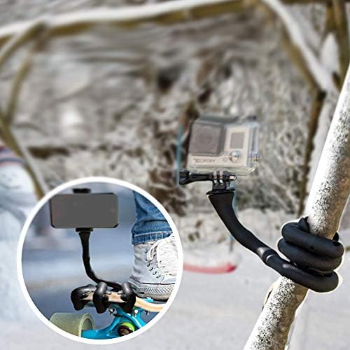 Cute Worm Cell Phone Holder, 360 Degree Rotating Bendable Flexible Phone Mount with Suction Cup Creative Phone Bracket for iPhone, Samsung, LG, Nexus, Nokia and More – Enhanced Compatibility and Speed