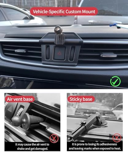 Elevate Your Driving Experience with the Advanced Wireless Charging Phone Holder for Nissan Rogue (2014-2020) & Rogue Sport (2017-2023) – Precision 360° Rotating Mount for Effortless Navigation and Quick Power-Up – Sleek Auto Interior Upgrade with Enhanced Device Compatibility and Mag Safe Support