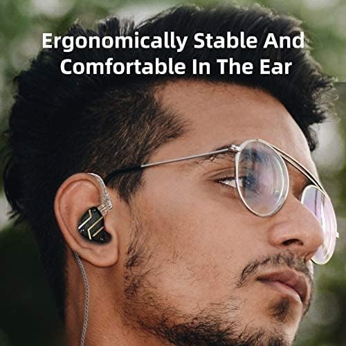 Elevate Your Sound Experience with CCA C10 Hybrid IEM Earphones – 4 BA + 1 DD Configuration for Unmatched Audio Clarity, Detachable Cable for Customization, and Built-in Microphone for Gaming & Calls – Stylish Purple Design for Musicians and Gamers Alike!