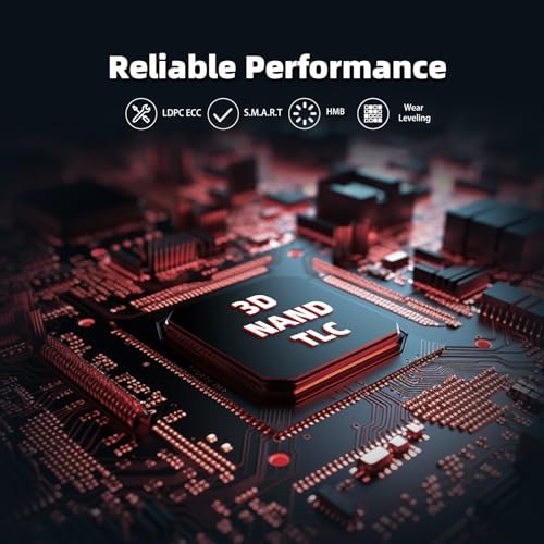Upgrade Your System with King Spec NX Series 1 TB NVMe M.2 SSD – Unleash Blazing 3500 MB/s Read Speeds for Enhanced Performance in Desktops & Laptops, 3 D NAND Flash Technology for Ultimate Reliability and Efficiency, M.2 2280 Internal Solid State Drive Designed for Gamers and Creators