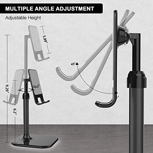 Doboli Cell Phone Stand, Phone Stand for Desk, Phone Holder Stand Compatible with iPhone and All Mobile Phones Tablet, Gifts for Adults Women Men Mom Wife, Pink – Enhanced Compatibility and Speed