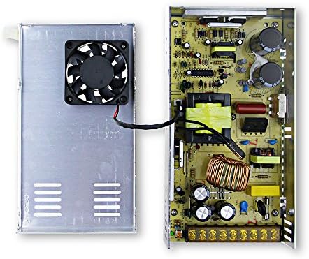 Aclorol 5 V 70 A Universal Power Supply – 350 W High-Efficiency AC to DC Transformer for LED Strips, CCTV Cameras, and Security Systems – Versatile Power Adapter with Rapid Switching Technology and Enhanced Compatibility for Optimal Device Performance