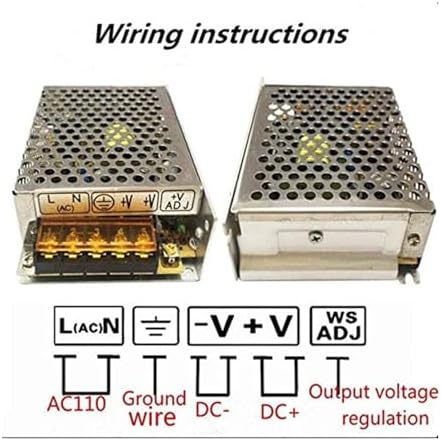 PHEVOS 12 A 5 V Universal Power Supply Adapter – High-Efficiency AC to DC Transformer for Raspberry Pi, CCTV, LED Lighting & Computer Projects – Reliable Power Solution with Safety Features for Enhanced Device Performance and Versatile Applications