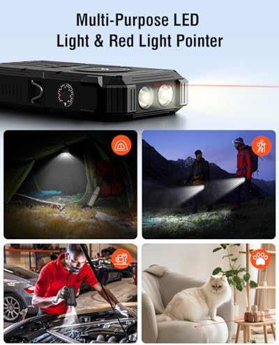 High-Capacity 42800 m Ah Solar Power Bank – Ultimate Outdoor Portable Charger with Wireless Fast Charging & Dual LED Flashlights for i Phone, Samsung, and More – Eco-Friendly Energy Solution Designed for Adventure Seekers