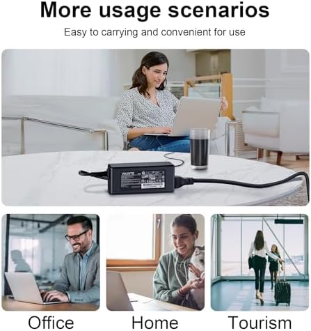 Efficient 45 W USB-C Laptop Charger: Universal Fast Charging Adapter for HP, Dell, Lenovo, Asus & Acer with Enhanced Safety Features, 24/7 Customer Support & 1-Year Warranty – Ideal for Chromebooks and All USB-C Devices