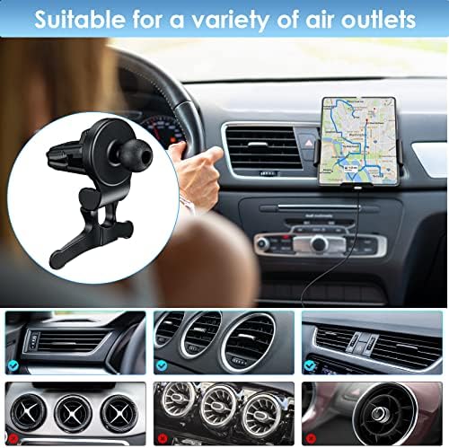 15 W Dual Coil Fast Wireless Car Charger for Samsung Galaxy Z Fold Series – Smart Qi Car Mount for Air Vent & Dashboard with Enhanced Charging Efficiency and Safety Features