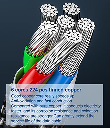 Ultimate 100 W Type-C Fast Charging Cable – 2 m Durable Braided USB C Line for Rapid Power Delivery & High-Speed Data Transfer | Adaptive Compatibility for Laptops, Smartphones & Tablets | Long-Lasting Performance & Flexibility
