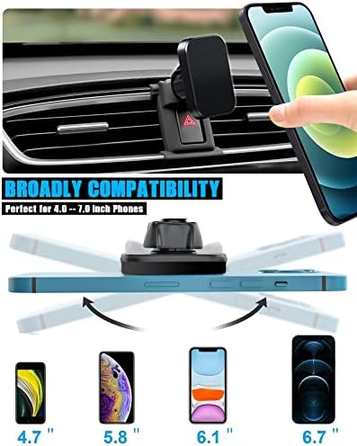 Revolutionary Magnetic Car Phone Holder for Honda CR-V & CR-V Hybrid (2017-2022) – Ultimate Dashboard Mount for Seamless Navigation and Hands-Free Calls, Compatible with All Smartphones Including i Phone & Samsung – Easy Install, Adjustable Viewing Angle, Durable Design for Safe Driving