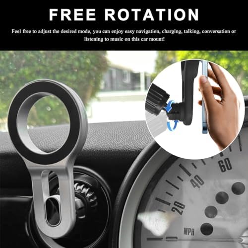 Transform Your Driving Experience with the Ultimate 360° Adjustable Magnetic Car Phone Mount – Effortlessly Secure Your Smartphone for Hands-Free Navigation and Communication – Universal Compatibility for All Devices – Quick Tool-Free Installation – Enhance Safety and Convenience in Every Journey – Ideal for Both Men and Women – Compact Design for Seamless Vehicle Integration – Elevate Your Daily Commute with This Essential Car Accessory for Navigation and Calls