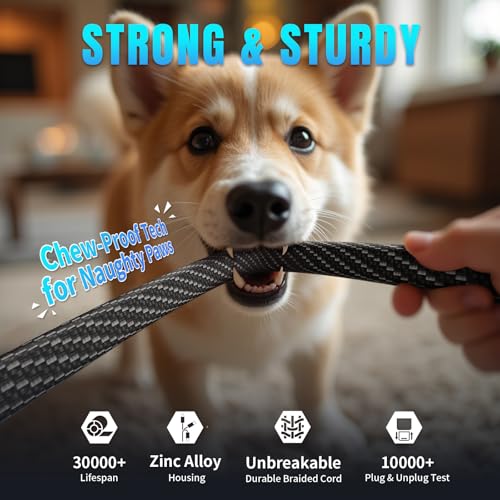 Revolutionize Your Charging Experience with the 4-in-1 USB-C Charging Cable – 240 W Fast Charge Multi-Device Connector for i Phone 16/15/14/13, Samsung Galaxy, Tablets & More (5 FT) – Enhanced E-Mark Chip Technology for Optimal Performance and Universal Compatibility