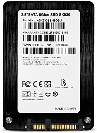 Upgrade Your Gaming & Performance with ADATA ASU650 960 GB SATA III SSD – Lightning-Fast 520 MB/s Read Speed for Instant Access and Enhanced Storage Solutions – 3 D NAND Technology for Ultimate Reliability in a Compact 2.5″ Internal Drive