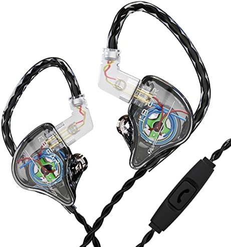 Unleash Superior Sound Quality with KBEAR Storm In-Ear Monitors – High-Fidelity 10 mm Dynamic Driver Earbuds in Stunning Purple for Musicians and Audiophiles – Ideal for Studio Use and Live Performances with Unmatched Comfort and Clarity