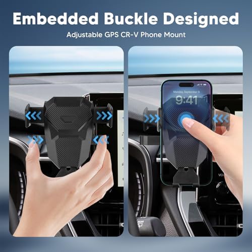 Upgrade Your Toyota Corolla Driving Experience – Custom 360° Phone Holder for 2019-2025 & Corolla Cross 2022-2025 – Adjustable Mobile Stand for 8-Inch Screens – Effortless Tool-Free Installation & Enhanced Safety Accessory for Seamless Connectivity on the Road