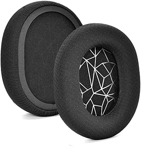 Upgrade Your Gaming Comfort with Premium Replacement Ear Pads for Steel Series Arctis 3/5/7/9 – Ideal Noise Isolation & Enhanced Sound Quality, Stylish Black & Gray Design for Extended Play Sessions