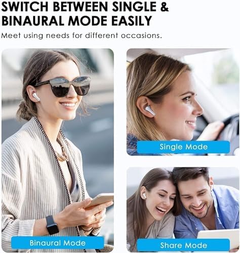 Premium Bluetooth Earbuds with Superior Noise Cancellation and Deep Hi-Fi Bass – Enjoy 32 Hours of Playtime, IPX7 Waterproof Design for Active Lifestyles – Effortless Pairing with i Phone & Android – Ideal for Audiophiles and Professionals Seeking Exceptional Audio Quality and Ergonomic Comfort