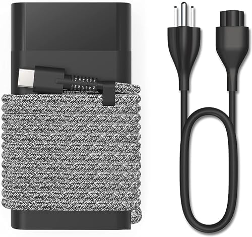 Efficient 65 W USB-C Fast Charger for HP Spectre & Elite Book – Universal Compatibility with Superior Power Delivery for Swift Charging – Perfect for Home, Office, and Travel – Compact Laptop Power Adapter with Optimal Voltage Range and Reliable Performance