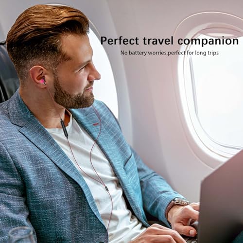 USB C Wired Earbuds: Premium Noise Cancelling Hi-Fi Stereo Earphones with In-Line Mic & Volume Control for Samsung S25, S24 FE, i Phone 16 – Durable Nylon Design for Ultimate Comfort & Longevity, Perfect for Galaxy A56, A55, A35 – Elevate Your Audio Experience Effortlessly