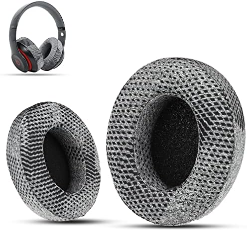 Upgrade Your Beats: Krone Kalpasmos Studio 3 & 2 Replacement Ear Pads – Soft Memory Foam Cushions for Ultimate Comfort and Noise Isolation in Vibrant Red – Perfect Fit for Wired & Wireless Models (B0501, B0500) – Enhance Sound Quality & Style Effortlessly