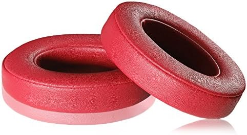 Upgrade Your Audio Experience with JECOBB Studio 2.0 Replacement Earpads – Premium Protein Leather & Memory Foam Ear Cushions for Beats Studio 2 Wired/Wireless Models B0500/B0501 (Vibrant Red) – Enhanced Comfort & Sound Isolation for Ultimate Listening Enjoyment