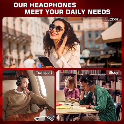 Ultimate Hi-Fi Over-Ear Wireless Bluetooth Headphones – Stylish Black & Gold Design with Built-In Microphone, FM Radio, and Foldable Portability for Superior Comfort and Enhanced Sound Experience