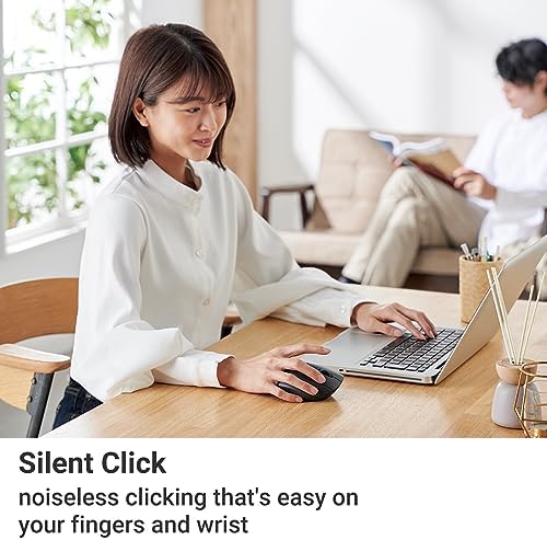Elevate Your Productivity with the ELECOM Wireless Ergonomic Mouse – Silent Click, 2000 DPI Precision, 20-Month Battery Life, and Stylish White Design for PCs, Macs, and Laptops – Perfect for Home or Office Use