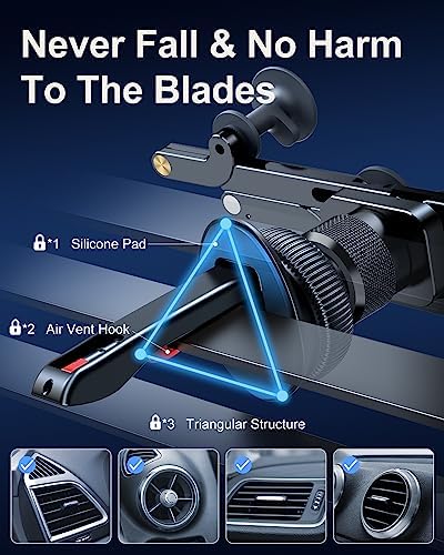 Revolutionize Your Driving Experience with the OATSBASF 360° Rotatable Car Vent Phone and Tablet Mount – Ultimate Compatibility for Samsung Galaxy Z Fold Series, Google Pixel 9 Pro, and i Phone 16, 15, 14 – Effortless Installation, Stylish Design, and Enhanced Safety for Hands-Free Navigation and Connectivity