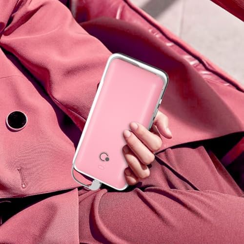 Ultimate Q 10000 m Ah Slim Power Bank with Built-in AC Plug – Ultra-Portable Charger for i Phone, Samsung, Android & Tablets – Four Output Ports for Simultaneous Charging, Includes Micro USB & USB-C Cables – Experience Enhanced Compatibility & Rapid Power on the Go