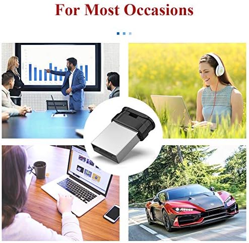 Maximize Your Data Capacity with K&ZZ Ultra Slim 64 GB USB Flash Drive 2 Pack – High-Speed USB 2.0 Memory Stick with Convenient Lanyard for On-the-Go Storage Solutions, Perfect for Students and Professionals