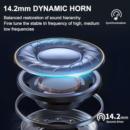 Ultra-Compact Bluetooth 5.3 Sleep Earbuds for Side Sleepers – Discreet In-Ear Headphones with IPX6 Water Resistance for Meditative Relaxation and Deep Sleep – Perfect for Small Ears and Extended Comfort