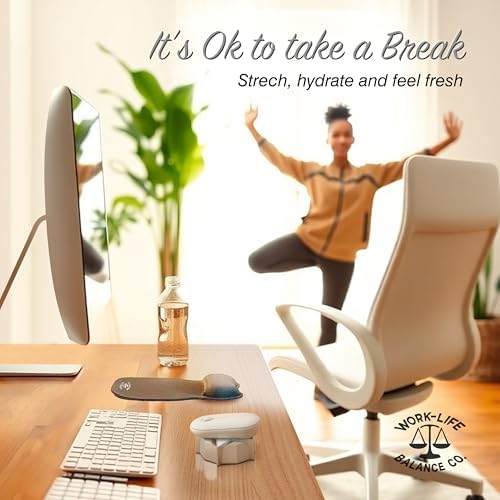 Stay Productive with Our Wireless Mouse Jiggler – No Software, No USB, Just Effortless Motion! Enjoy 12 Months of Battery Life for Seamless Operation – Ideal for Home Office, Long Meetings, and Automated Tasks – Sleek Black Design for Enhanced Compatibility and Efficiency