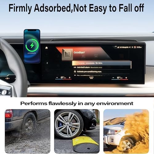 BMW 7 Series 2016-2022 Precision-Fit Phone Holder with 15 W Fast Wireless Charging – 360° Rotating Mount for Ultimate Safety and Connectivity, Perfect for 10.25/10.3 Inch Touch Screens – Premium Hands-Free Driving Accessory