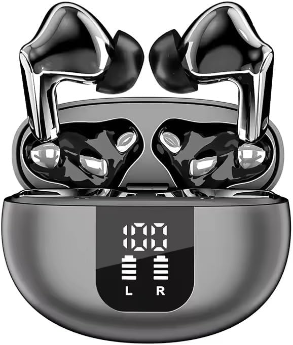 Revolutionize Your Travel Experience with AI-Powered Translation Earbuds – Instant Real-Time Translation in 144+ Languages, Superior Noise-Cancellation, Ergonomic Comfort for Long Journeys, Extended Battery Life, Sleek Black Aesthetic for Professionals, Effortless Connectivity for Uninterrupted Conversations