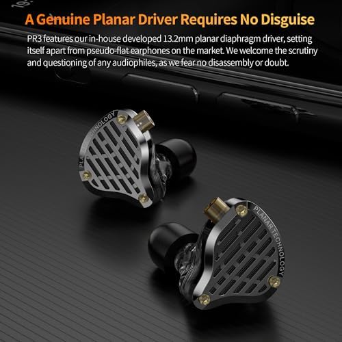 KZ ZSN Pro Hybrid In-Ear Earbud Headphones – High-Fidelity Audio with Dynamic Driver & Balanced Armature, Stylish Metal Faceplate, Detachable Cable for Custom Connectivity – Perfect for i Phone & Android Use, Ideal for Fitness & Everyday Listening (Blue, No Mic)