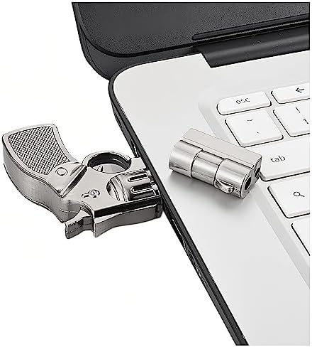 Sleek 128 GB Golden Bullet USB 3.0 Flash Drive – High-Speed Metal Memory Stick with Keychain for Effortless Data Storage and Transfer, Compatible with Windows & Mac, Durable & Portable Design
