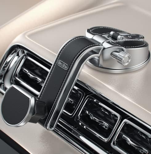 Bestrix Universal Magnetic Phone Holder for Cars – Advanced Suction & Secure Grip for All Smartphones up to 6.7″ – Effortless Installation in Seconds, Perfect for Safe Navigation & Hands-Free Use (Black) Bestrix Universal Magnetic Phone Holder for Cars – Advanced Suction & Secure Grip for All Smartphones up to 6.7″ – Effortless Installation in Seconds, Perfect for Safe Navigation & Hands-Free Use (Black)