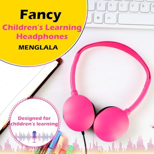 Bulk 20-Pack Adjustable Wired Headphones for Kids – Durable Classroom Earphones with 3.5 mm Jack, Perfect for Schools, Libraries, and Museums – Engaging Mixed Color Design for Enhanced Focus and Learning Engagement