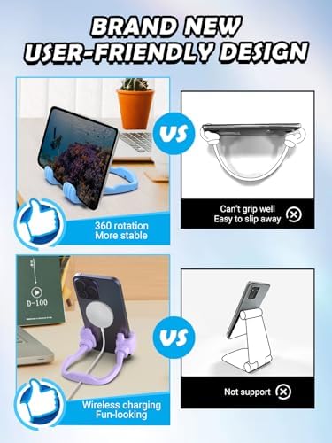 Cell Phone Holder Thumbs Up Lazy Phone Stand: 3 Pack Graduation Gifts for Teen Boys Him Kids 2025 Phone Stand for Desk Back to School Supplies Gifts for Men Birthday Funny Cool Gadgets Stuff Ideas – Enhanced Compatibility and Speed