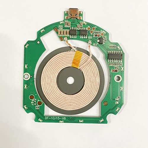 Ultra-Slim Taidacent Wireless Quick Charger – High-Speed Qi Charging Station for Seamless Power Delivery, Universal Compatibility for All Qi-Enabled Devices, Lightweight & Portable Design, Built-In Safety Features for Overheating Protection, Ideal for Home and Office Use