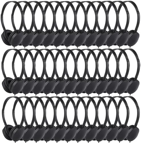 Classroom-Ready 10 Pack Kids Headphones – Ultra-Comfortable & Robust Earbuds for Students, Toddlers, and Teens – Superior Sound Quality & Multi-Device Compatibility – Perfect Headphone Set for Enriching Educational Engagement