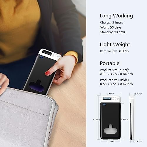 Cell Phone Lock Box with Timer,Portable Timed Phone Lock Box for iPhone and Android Phones, Self-Control Timer Phone Locker to Help Kids,Students Focus Back – Enhanced Compatibility and Speed