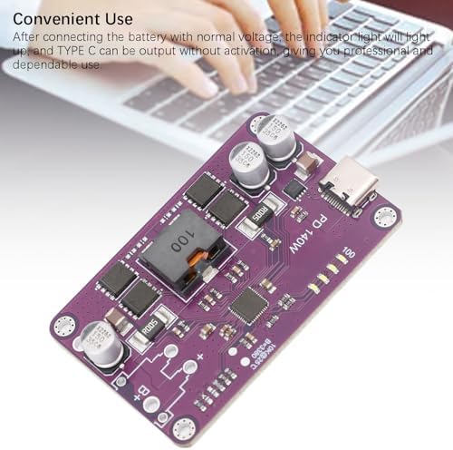 Next-Gen 140 W PD3.1 Power Bank Module – Premium Type C Charging Board with 5 V 3 A & 20 V 5 A Output, Integrated QC2.0/QC3.0 Support for Unmatched Device Compatibility, Efficient Mobile Power Circuit for Rapid Charging Solutions