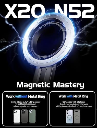 Innovative Tesla Phone Mount for Model Y & 3 – Secure, No-Glue Suction Cup Design, Strong Magnetic Holder for i Phone 16 Pro Max, 15, 14 – Ultimate Mag Safe Car Mount Enhancing Safety & Connectivity